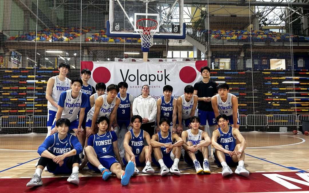 El equipo de baloncesto Yonsei – Universitario, de Corea del Sur se concentra en Guadalajara